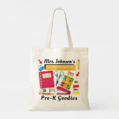 Tasche für Schulmaterial für Lehrer vor dem Englis (Rückseite)