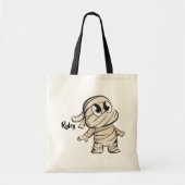 Tasche für Trick oder Treat - Mummy - Personalisie (Vorne)