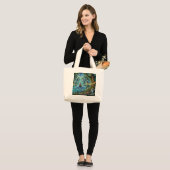 Tasche für wandernde Schildkröte und Freunde (Vorderseite (Model))