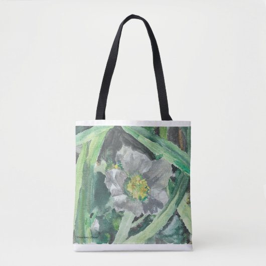Tasche, ganz über "ErdbeerBlume", Tasche (Vorderseite)