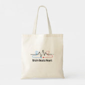 Tasche 'Gehirn über Herz' (Rückseite)