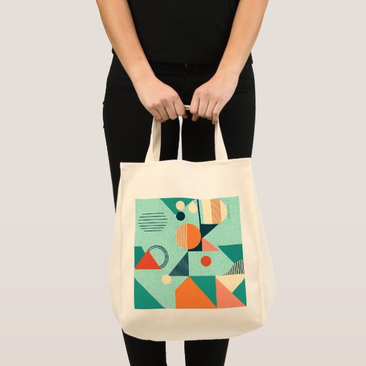 Tasche geometrischer Harmonie (Vorderseite (Produkt))