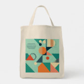 Tasche geometrischer Harmonie (Rückseite)