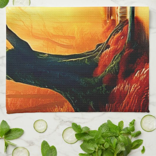 Tasche Geschirrtuch (Gefaltet)