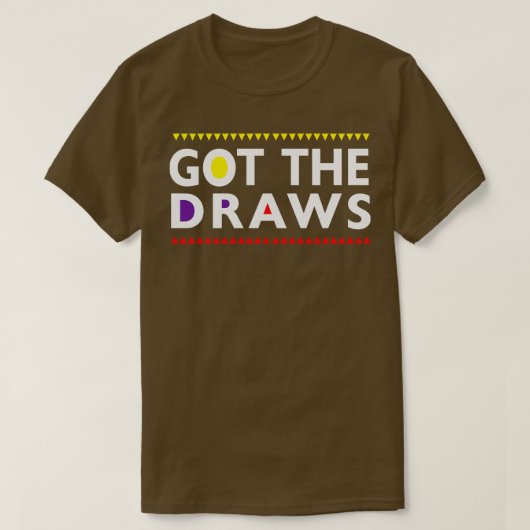 Tasche Gezeichnet T-Shirt (Design vorne)