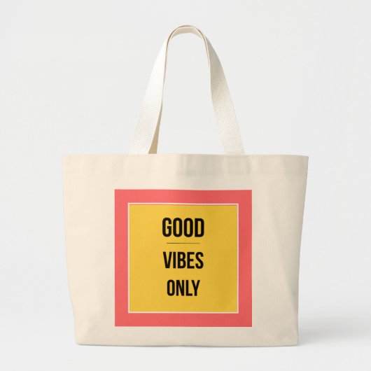 Tasche 'Good Vibes Only' — 90er Retro Maximalist (Vorne)
