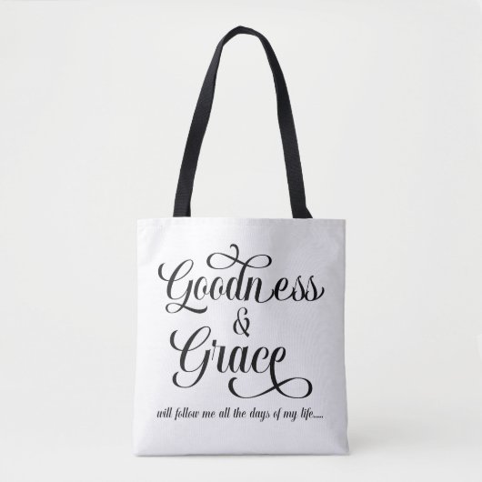 Tasche 'Goodness & Grace' (Vorderseite)