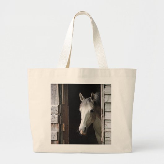Tasche Graues Pferd (Vorne)