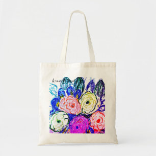 Tasche Green und Orange Rosas,