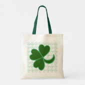 Tasche - Grüne Kleeblätter (Rückseite)