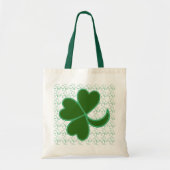 Tasche - Grüne Kleeblätter (Vorne)