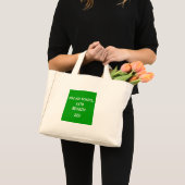 Tasche - Grüne Kreideplatte (Vorderseite (Produkt))