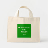 Tasche - Grüne Kreideplatte (Vorne)