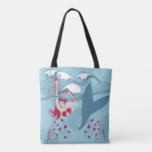 Tasche "Haiangriffe"