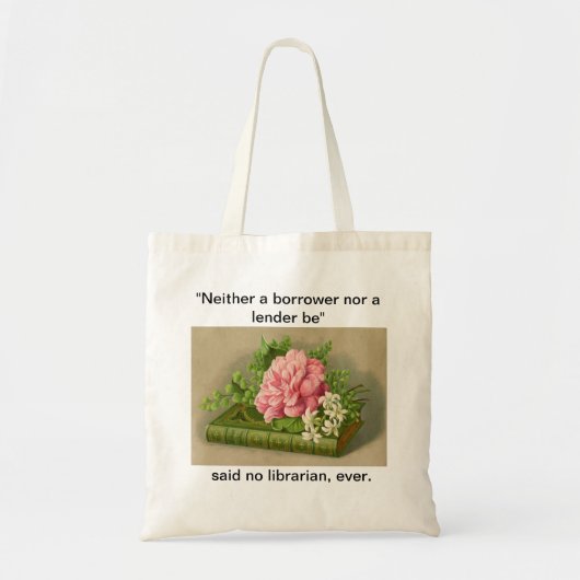 Tasche - Hamlets Bibliothekar (Vorne)