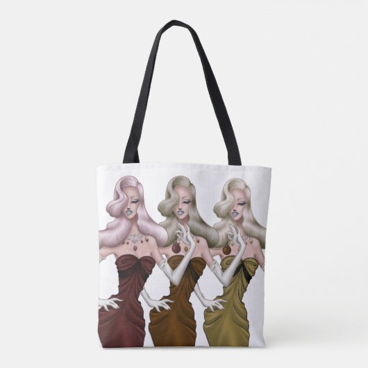 Tasche Holiday Pinups (Rückseite)