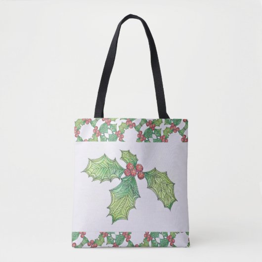 Tasche - Holly Jolly #2 (Vorderseite)