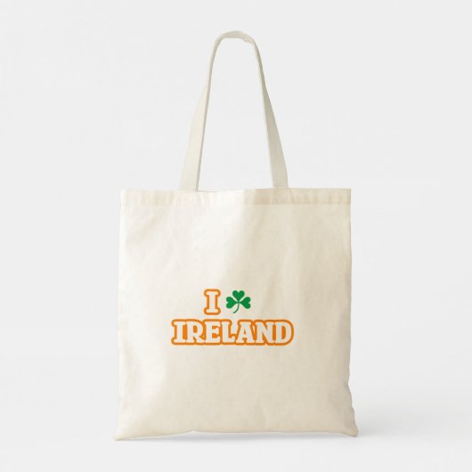 Tasche "I [KLEEBLATT] IRLAND" (Rückseite)