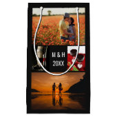 Tasche IHRES Geschenks der FOTOS, des TEXTES u. Kleine Geschenktüte (Vorderseite)