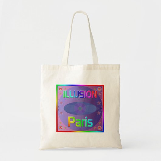 Tasche "ILLUSION Paris" (Vorne)