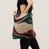 Tasche im stilvollen abstrakten Grafikdesign (Von Nahem)