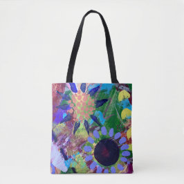 Tasche in Abstrakten Blume Design
