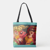 Tasche-in einer perfekten Welt würde jeder Hund a Tasche (Rückseite)