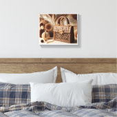 Tasche in Papier gequilt Effekt Wanddekor 2 Leinwanddruck (Insitu (Schlafzimmer))