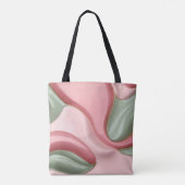 Tasche in stilvollem abstraktem Grafikdesign (Rückseite)