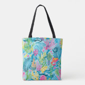 Tasche in stilvoller Grafik (Rückseite)
