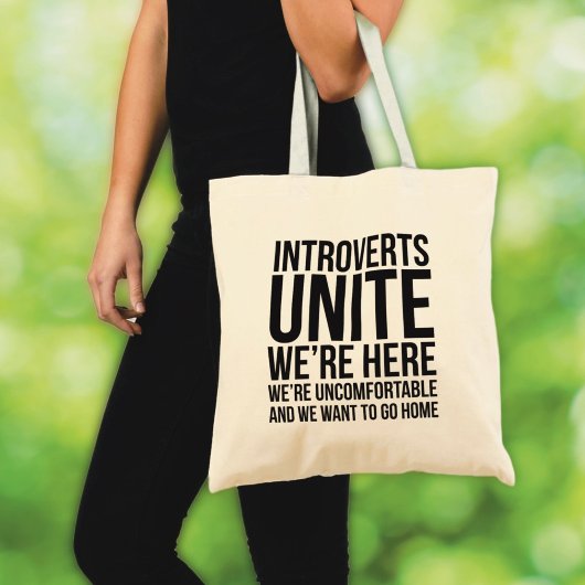 Tasche 'Introvertierte vereinigen euch'