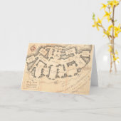 Tasche Karte (Gelbe Blume)