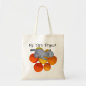 Tasche - Kätzchen spielt mit Garn (Vorne)