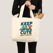 Tasche 'Keep Jax Cute, Don’t Pollute' (Vorderseite (Produkt))