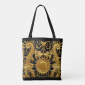 Tasche Lebensmittelgeschäft Tasche Black Gold Sun (Rückseite)