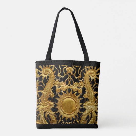Tasche Lebensmittelgeschäft Tasche Black Gold Sun (Rückseite)