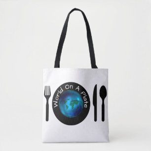 Tasche Lebensmittelgeschäft Tasche Blue World
