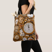 Tasche Lebensmittelgeschäft Tasche Gold Uhren Uhre (Von Nahem)