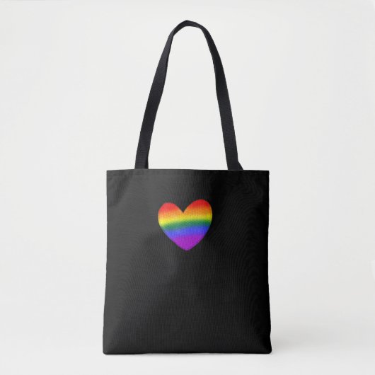 Tasche LGBT HERZ (Vorderseite)