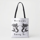Tasche "Mermaids unter uns" (Vorderseite)