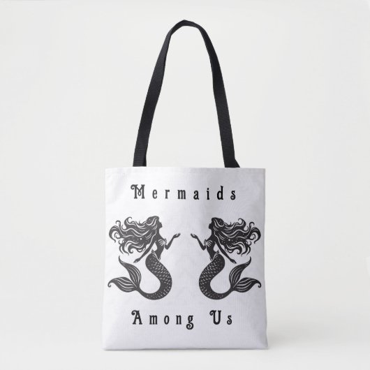 Tasche "Mermaids unter uns" (Vorderseite)