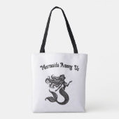 Tasche "Mermaids unter uns" (Rückseite)