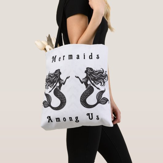 Tasche "Mermaids unter uns" (Von Nahem)
