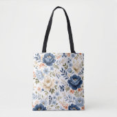 Tasche 'Midnight Bloom Timeless Floral Elegance' (Vorderseite)