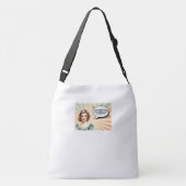 Tasche Minimalistischer Frauennotierungen (Rückseite)