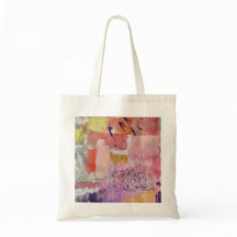 Tasche mit abstrakter Kunst