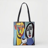 Tasche mit abstrakter Kunst (Vorderseite)