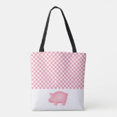 Tasche mit All-Over-Pink-Pig-Muster (Rückseite)