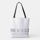 Tasche mit All-Over-Print, Mittelgroß (Rückseite)