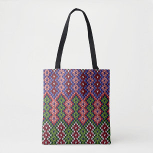 Tasche mit Allover-Druck, Mittelgroß!